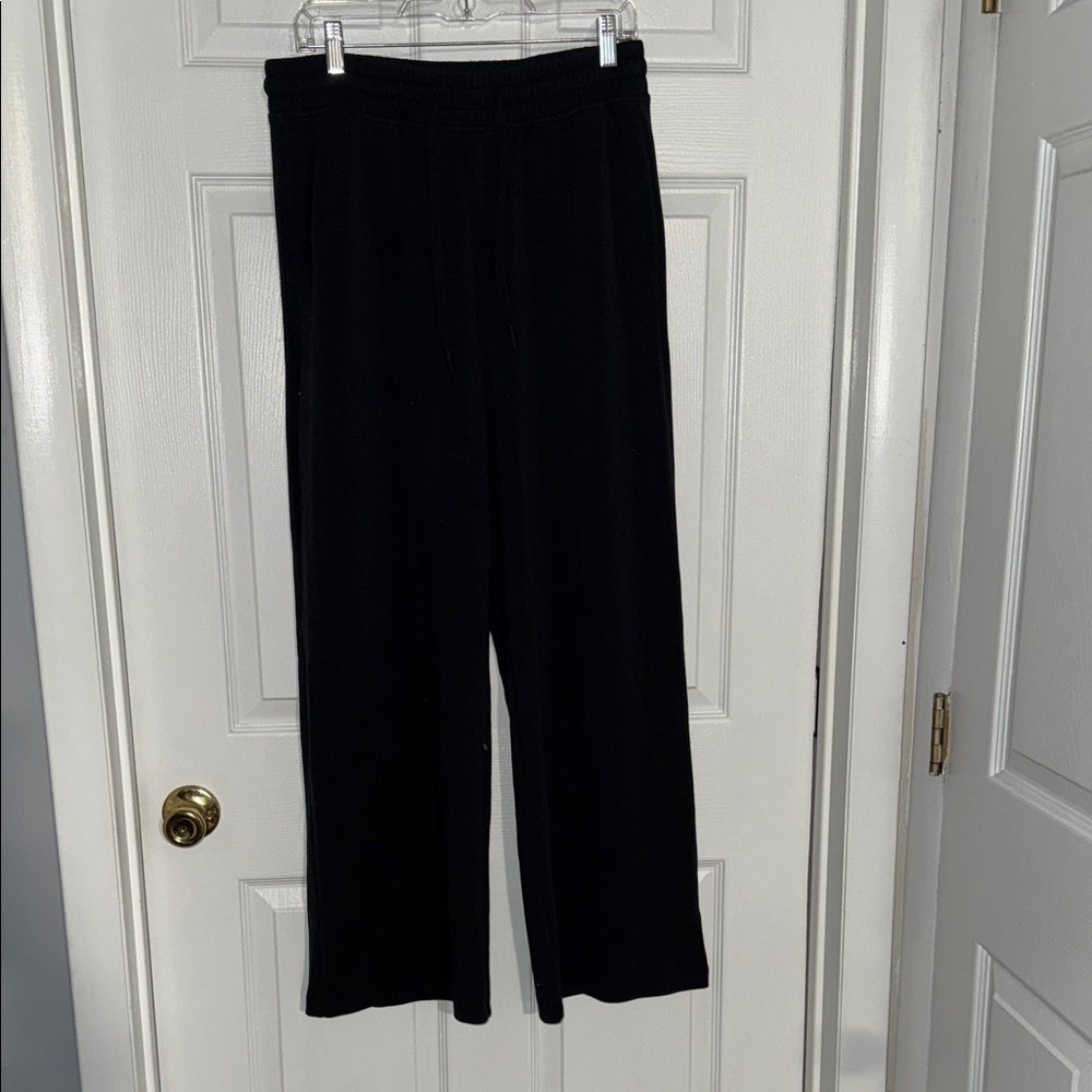 Gilly Hicks Wide Leg Sweatpants Black